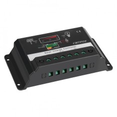 Portable Safety 30A 12/24V Solar Panel Battery Regulator Charge Charging Controller - intl