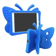Tablet Portabel Perlindungan Case 3D Kartun Butterfly Bentuk Anti-Penutup Jatuh dengan Stand Kickstand Pegangan untuk Apple Ipad Mini 1 2 3 Biru-Intl