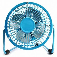 Portable USB Mini Fan (Pink) (Warna: Biru)-Intl