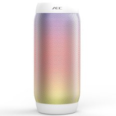 Portable Wireless JB2 Pulse Bluetooth Speaker 360 LED Lampu Speaker Penopang U-disk TF PK BQ-615 Speaker untuk Iphone Samsung Putih -Intl