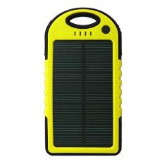 Powerbank Solar Charger kuning china