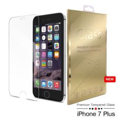 Premium 9 H Tempered Glass Screen Protector untuk Apple untuk IPhone 7 Plus ((Clear)) (LUAR NEGERI)