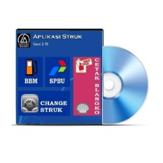 Premium DVD Software Aplikasi Struk BBM / SPBU Pom Bensin Terbaru