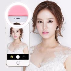 Lampu Selfie With Charger Portable Fill Light 7STAR - LED Ring Camera Fotografi untuk Smartphone + USB Charger 1 Pcs