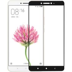Premium Tempered Glass Xiaomi Mi Max 2 Anti Gores Kaca Full Screen 2.5D List Warna - Hitam