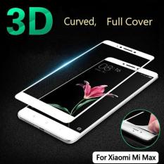 Premium Tempered Glass Xiaomi Mi Max Anti Gores Kaca Full Screen 2.5D List Warna - Putih