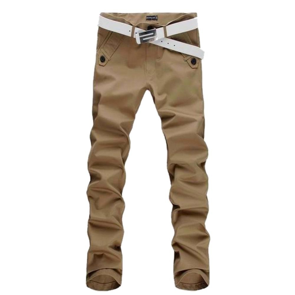 Men skinny Casual pencil jean Sportwear Leisure Pants Slacks Trousers 36