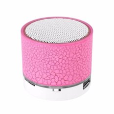 Prime Mini LED Bluetooth Speaker Cracked Colour Edition - Pink