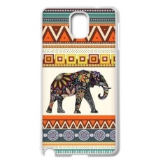 Cetak Foto Anda Sendiri Cover Case dengan Perlindungan Hard Shell untuk Samsung Galaxy Note 3 N9000 Case dengan Elephant Art Di Aztec LXA #429662-Intl