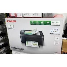 Printer Canon Pixma Mx497 (Print- Scan- Copy- Fax- Wifi) Peripheral Komputer
