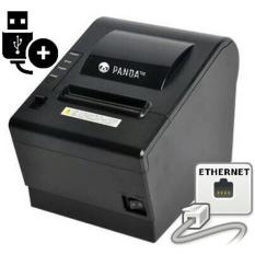 PRINTER KASIR POS PANDA PRJ-POS80AT UKURAN KERTAS 80MM AUTO CUTTER INTERFACE USB & LAN SETARA EPSON TM-T82 II ETHERNET