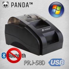 PRINTER KASIR THERMAL PANDA PRJ-58D UKURAN KERTAS STRUK 58MM-SUPPORT WINDOWS VIA USB-TANPA BLUETOOTH-SUPPORT CASH DRAWER-LACI UANG