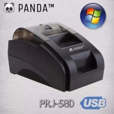PRINTER KASIR THERMAL PANDA PRJ-58D UKURAN KERTAS STRUK 58MM-SUPPORT WINDOWS VIA USB-TANPA BLUETOOTH-SUPPORT CASH DRAWER-LACI UANG