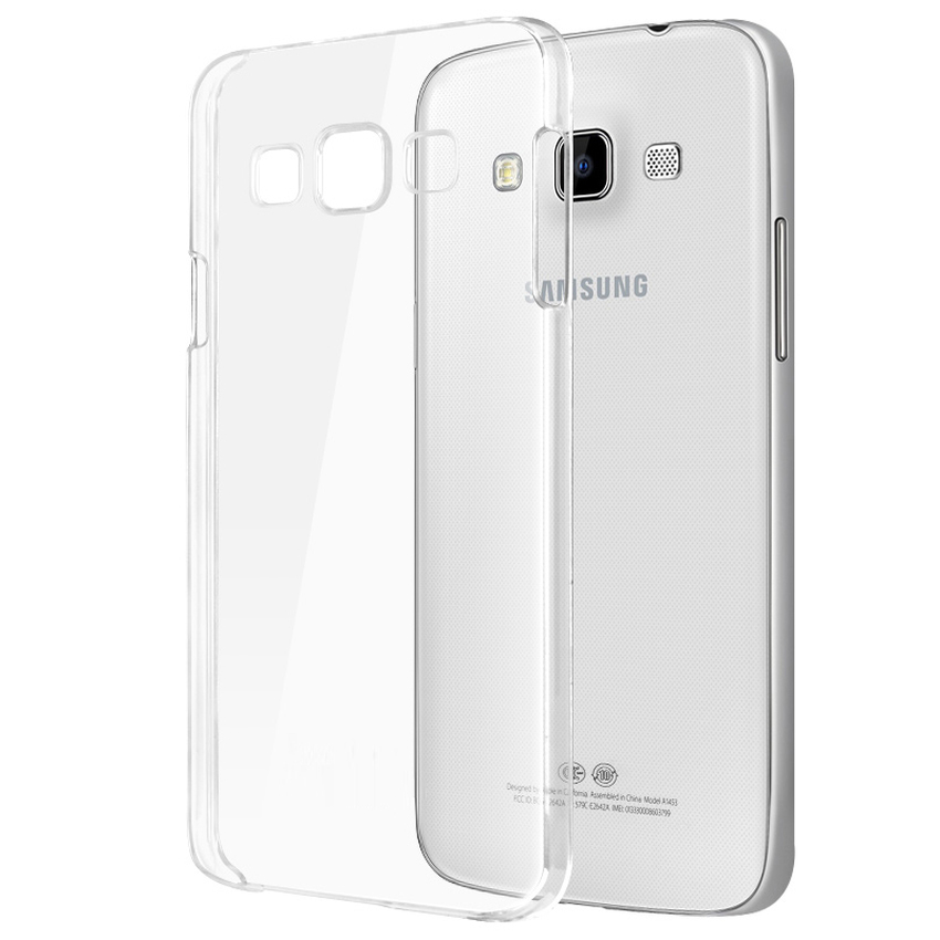 Priskila Ultrathin Softcase Untuk Samsung A3 A300 Case Lentur Transparan Silicon Casing Cover - Putih Clear