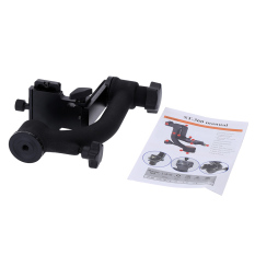 PRO 360 derajat Panorama Gimbal tumpuan kaki tiga kepala burung-ayun dengan plat standar rilis cepat untuk lensa tele Canon Nikon Sony Heavy-Duty
