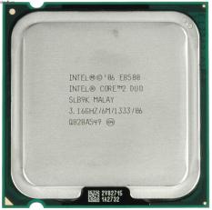 PROCESSOR INTEL CORE2 DUO E8500 (3.16 GHZ) LGA 775 /GARANSI 1 TAHUN
