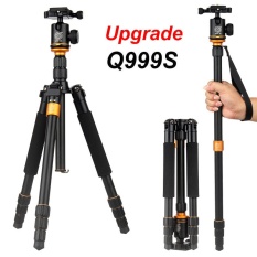 Professional Photography Portable Travel Tripod Aluminum Professional Camera Tripod with Ball head Monopod Q9S Stand Kit For For Cano Niko Son DSLR SLR Camera - intl