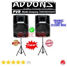 Promo Paket Speaker Aktif Addons 15 Inch Viber Tambah Stand Besi