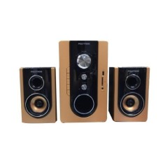 PROMO SPEAKER MULTIMEDIA POLYTRON PMA 9300 GOLD-WHITE BLUETOOTH ORIGINAL