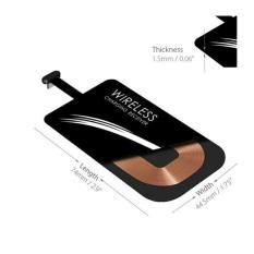 promo USB Type-C Qi Receiver Card Wireless Charging for Smartphone original