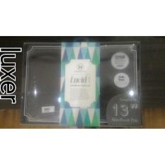 PROMO~CASE MACBOOK PRO RETINA 13 NON OR TOUCHBAR MONOCOZZI BENING TRANSPARAN ORIGINAL