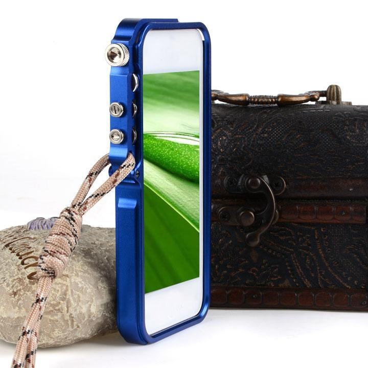 Promosi ASTAR Baru Aluminium Logam Keras Bingkai Cleave Case Sarung untuk Apple iPhone 5 S-Internasional