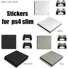 PS4 Slim Stiker Konsol Decal PlayStation 4 Controller Kulit Vinil Vice City-Intl