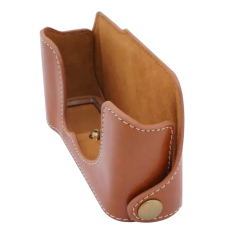 PU Camera Bag Cover Lightweight and Convenient Half Body Camera Protective Case for Fuji Fuji XM1 XA1 XA2(Brown) - intl