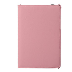 PU Kulit 360 Rotating Stand Cover untuk Samsung Galaxy Tab A 9.7 T550 (Pink)