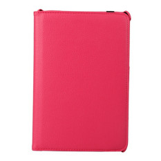 PU Kulit 360 Rotating Stand Cover untuk Samsung Galaxy Tab A 9.7 T550 (Rose)