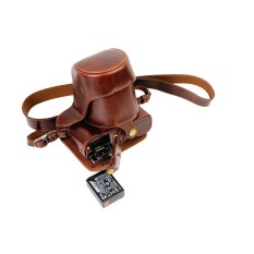 PU Kulit Tas Bag dengan Tripod Desain Compatibleforfujifilmx-A1 XA1 X-A2 XA2 X-M1 XM1 dengan 18-55 MM Lensa 16-50 Mm (Hitam) (Luar Negeri)-Internasional
