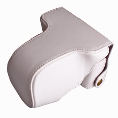 PU Leather Camera Case Cover Bag Camera Sling Strap untuk FujifilmXM1XA1 XA2 XA10 X-M1 X-A1 X-A2 X-A10 16-50 MM Lensa Digital CameraBag-Intl