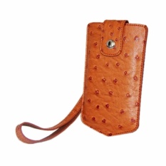 PU Leather Camera Case untuk Casio TR600 TR550 TR500 Tr350S Iphone4.5 KW1 Dooraa (Brown)-Intl