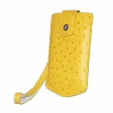PU Leather Camera Case untuk Casio TR600 TR550 TR500 Tr350S Iphone4.5 KW1 Dooraa (Kuning)-Intl