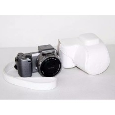 PU Leather Camera Holster Photo Shoulder Bag Case Cover For SonyNEX5R NEX5T NEX-5R NEX-5T - intl