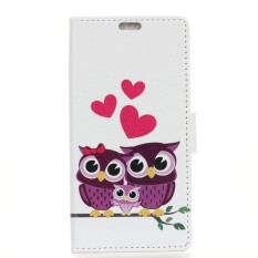 PU Leather Printing Wallet Case Cover for Samsung Galaxy A7 2018 (Multicolor)