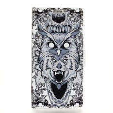 PU Leather Printing Wallet Case Cover for Sharp Aquos Sense SHV40 SH-01K (Multicolor) - intl