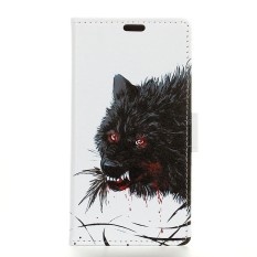 PU Leather Printing Wallet Case Cover for Sharp Aquos Sense SHV40 SH-01K (Multicolor) - intl