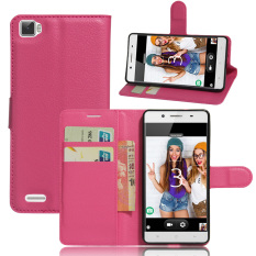 PU Kulit Dompet Case Cover untuk Cubot X17S (Rose)-Intl