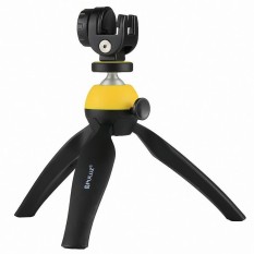 Puluz Saku Mini Tripod Dudukan dengan 360 Derajat Rotable Bola Kepala & Telepon Penjepit untuk Smartphone GoPro Kamera DSLR -Internasional