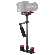 PULUZ 38.5-61cm Carbon Fibre Handheld Stabilizer for DSLR & DV Digital Video & Cameras, Load Range: 0.5-3kg(Red)