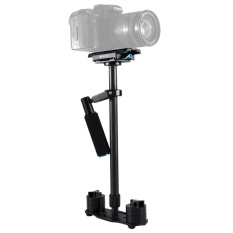 PULUZ 38.5-61cm Carbon Fibre Handheld Stabilizer for DSLR & DV Digital Video & Cameras, Load Range: 0.5-3kg(Black)