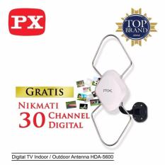 PX Digital TV In/Outdoor Antenna - HDA-5600 - Putih