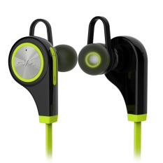 Q9 Nirkabel Bluetooth 4.1 Headset Sport Headphone Earphone (Hijau)-Intl