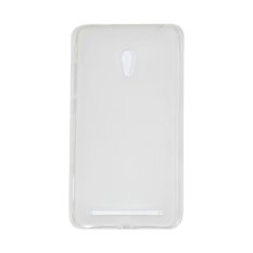 QC Softshell For Asus Zenfone 6 / A600CG Soft Jelly Case Air Case 0.3mm / Silicone / Soft Case / Softjacket / Case Handphone / Casing HP - Transparant