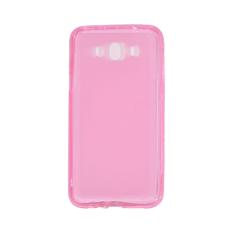QC Softshell For Samsung Galaxy E7 / E700 Soft Jelly Case Air Case 0.3mm / Silicone / Soft Case / Softjacket / Case Handphone / Casing HP - Pink