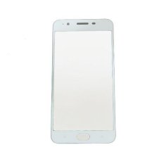 QC Tempered Glass Full White For Oppo F1S Selfie Expert / A59 Anti Gores Kaca / Screen Protector / Screen Guard / Pelindung Layar (Depan Saja) / Temper - Clear