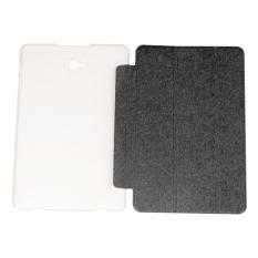QCF Bookcover Untuk Samsung Galaxy Tab A (2016) Ukuran 10.1 inch / P580 / P585 Leather Case / Flipcover - Hitam