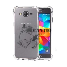 QCF Soft Case Anti Shock Anti Crack Samsung Galaxy Grand Prime G530 / Silikon Casing Samsung G530 / jelly Case Hp - Bening