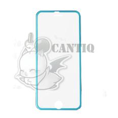 QCF Tempered Glass Ring Besi Apple iPhone 7 4.7 inch / Anti Gores Kaca Screen Protector Iphone 7S / 7G / Temper iPhone7 - Biru